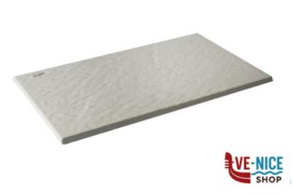 sottopiatti/vassoi STONE EFFECT-VASSOIO CM 53X32,5 BIANCO KULSAN MELAMIN PLASTIK SAN.VE TIC.A.S.