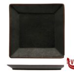 ceramica STROMBOLI-PIATTINO QUADRO CM.13,5   RH9682E-FS1-X IMPORT TAVOLA PROFESSIONAL