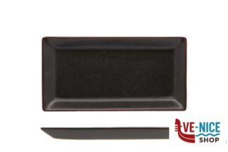 porcellana STROMBOLI-PIATTO RETTANGOLARE CM.23,7X12 RH4414S-FS1-X IMPORT TAVOLA PROFESSIONAL