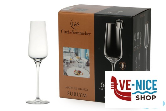 vetro SUBLYM - CALICE FLUT CL.21 L2762 ARC INTERNATIONAL FRANCE - immagine 2