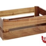 0 SUPERBOX-CASSETTA IN LEGNO D'ACACIA CM.29X18,5 H.10,5 ADATTA A GN 1/4 11622 APS  ASSHEUER POTT GMBH E CO KG