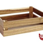 0 SUPERBOX-CASSETTA IN LEGNO D'ACACIA CM.35X29 H.10,5 ADATTA A GN 1/2 11621 APS  ASSHEUER POTT GMBH E CO KG