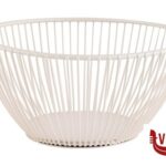 cestini per il pane SVART-CESTINO METAL BIANCO CREMA CM.17,5 H.8 APS - ON DEMAND