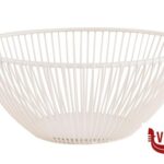 cestini per il pane SVART-CESTINO METAL BIANCO CREMA CM.20 H.8 APS - ON DEMAND