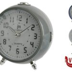 orologi SVEGLIA AL QUARZO ANALOGICA CM 9,5X10X5 COLORI ASSORTITI LOWELL