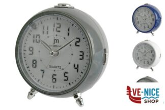 orologi SVEGLIA AL QUARZO ANALOGICA CM 9,5X10X5 COLORI ASSORTITI LOWELL