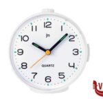 orologi SVEGLIA QUARZO ANALOGICA BIANCO CM 12X11,5XH.6 LOWELL