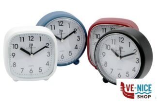 orologi SVEGLIA QUARZO ANALOGICA CM10,5X11XH.4,5 ASSORTITA LOWELL