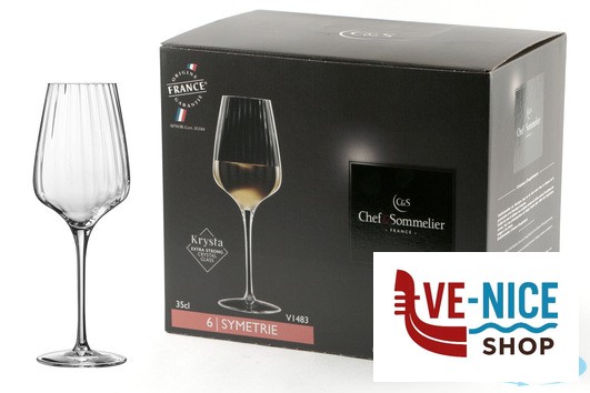 calici vino SYMETRIE - CALICE VINO BIANCO CL 35 H 23 CM 8 ARC INTERNATIONAL FRANCE - immagine 2
