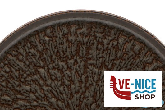 porcellana TAAL-PIATTO PIANO BORDO ALTO CM.28 FF0251351717 MESA CERAMICS LDA - immagine 2