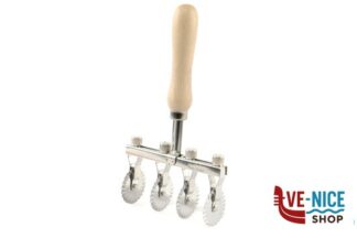 utensili vari TAGLIAPASTA 4 LAME DENTATE INOX 18C REGOLABILE 1725 CALDER