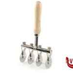 utensili vari TAGLIAPASTA 4 LAME LISCE INOX 18C REGOLABILE 1720 CALDER