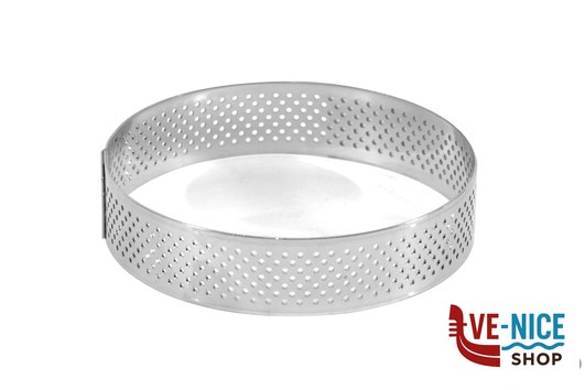 utensili vari per dolci TAGLIAPASTA TONDO INOX MICROFORATO CM 9X2 8151 CALDER