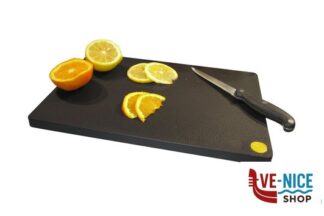 coltelli TAGLIERE SINTETICO BAR NERO CM 33X23 NORME HACCP MC DI MONTAGNER