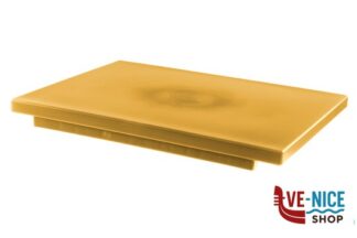 coltelli TAGLIERE CON FERMI POLIETILENE 40X30X2 GIALLO 5626 MC DI MONTAGNER