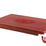 coltelli TAGLIERE CON FERMI POLIETILENE 40X30X2 ROSSO   5596 MC DI MONTAGNER