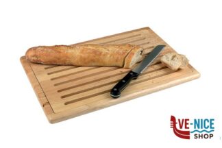 taglieri/mattarelli TAGLIERE CM 60 X 40 ALTEZZA CM 2 TAGLIERE IN LEGNO CON RIPIANO GRIGLIA DI PANE, CON PIEDINI ANTISCIVOLO APS ASSHEUER POTT GMBH E CO KG