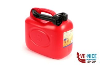 tempo libero TANICA PER BENZINA LT. 5 PLASTICA NUOVA PLASTICA ADRIATICA