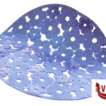 tappeti lavello TAPPETO LAVELLO MARGHERITA TONDO CM.32 COLORI ASSORTITI VERDE, BLU, CRISTALLO,FUME SUPER 78 SRL