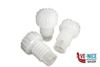 tappi TAPPO ALETTATO NEUTRO CONFEZIONE 100 PEZZI STELPLAST