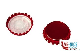 tappi TAPPO BIDUL BASSO ROSSO MM29 CONFEZIONE 200PEZZI CLEMENTE RIGAMONTI E C.SRL