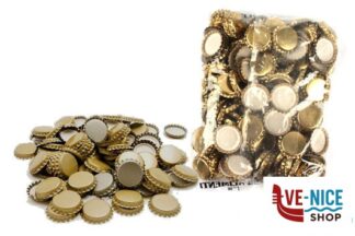 tappi TAPPO CORONA ORO MM26 CONFEZIONE 200PEZZI CLEMENTE RIGAMONTI E C.SRL
