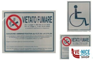 segnaletiche TARGA ADESIVA DICITURE DIVERSE CM 15X12 EUROTARGHE SNC DI POZZAGLIO ANTONIO E C.