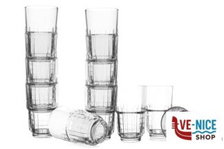 bicchieri bibita TARQ - CONFEZIONE 12 BICCHIERI HI-BALL CL 34,5 IN VETRO TEMPERATO IMPILABILE B.V.KONINKLIJKE NEDERLANDSCHE GLASFABRIEK LEERDAM