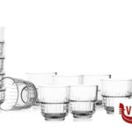 bicchieri bibita TARQ - CONFEZIONE 12 BICCHIERI ROCKS CL 26 IN VETRO TEMPERATO IMPILABILE B.V.KONINKLIJKE NEDERLANDSCHE GLASFABRIEK LEERDAM