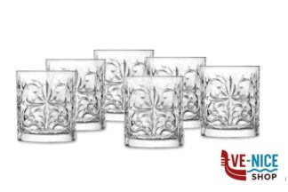 altri bicchieri TATTOO - CONFEZIONE 6 BICCHIERI DOF CL 34 26244020206 RCR CRISTALLERIA ITALIANA