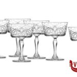 vetro cristallino TATTOO - CONFEZIONE 6 COPPE CHAMPAGNE CL 27 26638020206 RCR CRISTALLERIA ITALIANA