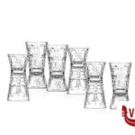 altri bicchieri TATTOO-CLESSIDRA CONFEZIONE 6 BICCHIERI SHOT O JIGGER CL 6-3 26983020106 RCR CRISTALLERIA ITALIANA