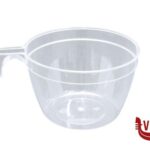 plastica TAZZA CAPPUCCIO TRASPARENTE CONFEZIONE 25 GOLD PLAST