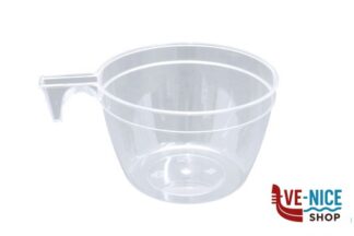 plastica TAZZA CAPPUCCIO TRASPARENTE CONFEZIONE 25 GOLD PLAST