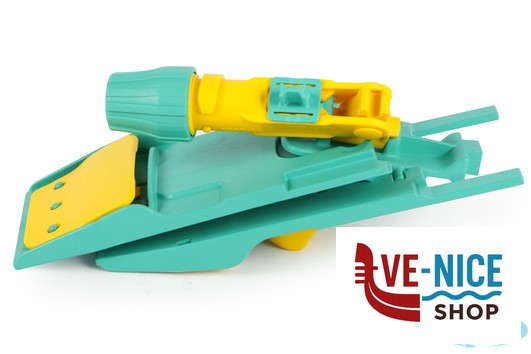 scope TELAIO WET SYSTEM LIGHT CON BOCCHETTONE BLOCK CM.40X11 PER LAVAGGIO DI PAVIMENTI TTS TECNO TROLLEY SYSTEM SRL - immagine 2