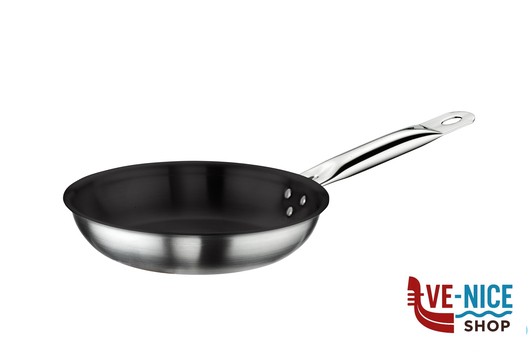 antiederente TENDER 3 LAYERS ANTIADERENTE-PADELLA SALTARE CM 24 37313B24 PINTI INOX