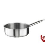 inox TENDER-CASSERUOLA BASSA 1 MANICO CM 16 H 6,5 LT 1,25 INOX 33901016 PINTI INOX