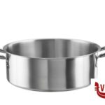 inox TENDER-CASSERUOLA BASSA 2MANICI CM 32H11 LT8 INOX 33900932 PINTI INOX