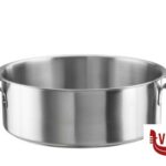 inox TENDER-CASSERUOLA BASSA 2MANICI CM 40H14,5 LT18 INOX 33900940 PINTI INOX