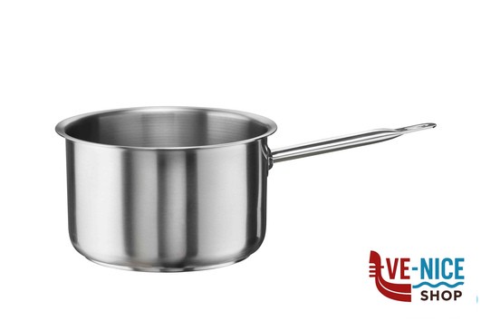 inox TENDER-CASSERUOLA FONDA 1 MANICO CM 20H12 LT3 INOX 33900620 PINTI INOX