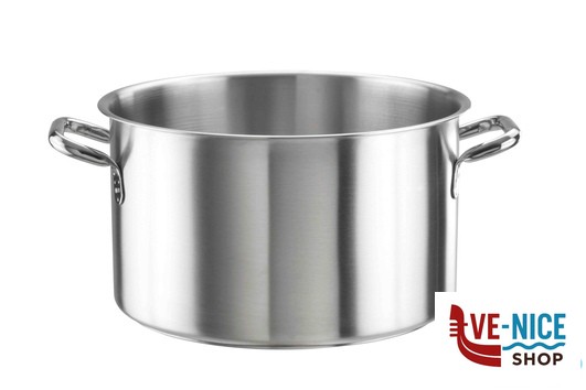 inox TENDER-CASSERUOLA FONDA 2MANICI CM 36H21 LT 21,5 INOX 33900536 PINTI INOX
