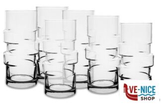 bicchieri bibita THE GLITCH - CONFEZIONE 6 BICCHIERI COLLINS HB CL 40 B.V.KONINKLIJKE NEDERLANDSCHE GLASFABRIEK LEERDAM