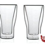 colazione THERMIC GLASS SET 2 BICCHIERI LATTE MACCHIATO CL.34  10355-01 BORMIOLI LUIGI