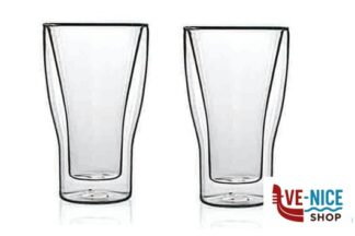 colazione THERMIC GLASS SET 2 BICCHIERI LATTE MACCHIATO CL.34 10355-01 BORMIOLI LUIGI
