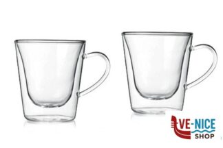 vetro/opale THERMIC GLASS DUOS-CONFEZIONE.2 TAZZA ESP.CL12 BORMIOLI LUIGI