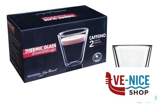 vetro/opale THERMIC GLASS SET 2 CAFFEINO CL.8 10352-01 BORMIOLI LUIGI - immagine 3