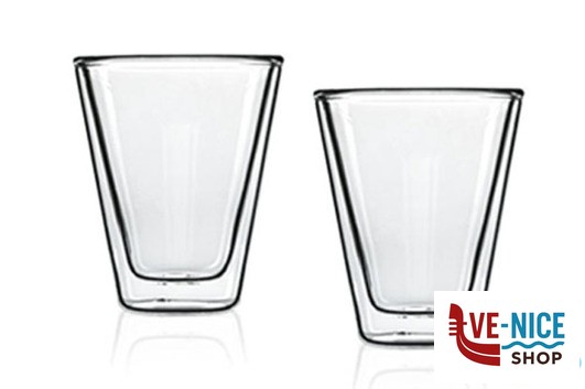 vetro/opale THERMIC GLASS SET 2 CAFFEINO CL.8 10352-01 BORMIOLI LUIGI