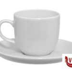 tazze da caffe' TIAGO - TAZZA CAFFE CL 11 CON PIATTO CM 12 ZAKLADY PORCELANY STOLOWEJ LUBIANA