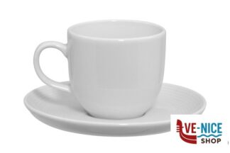 tazze da caffe' TIAGO - TAZZA CAFFE CL 11 CON PIATTO CM 12 ZAKLADY PORCELANY STOLOWEJ LUBIANA