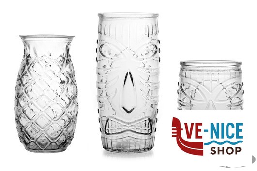 bicchieri bibita TIKI - BICCHIERE PINAPPLE CL 50,5 IN VETRO TEMPERATO B.V.KONINKLIJKE NEDERLANDSCHE GLASFABRIEK LEERDAM - immagine 4